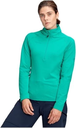 Mammut Snow Midlayer Half Zip Pull Women -Winkel Voor Ski-uitrusting mammut snow midlayer half zip pull women ceramic xs ceramic 2