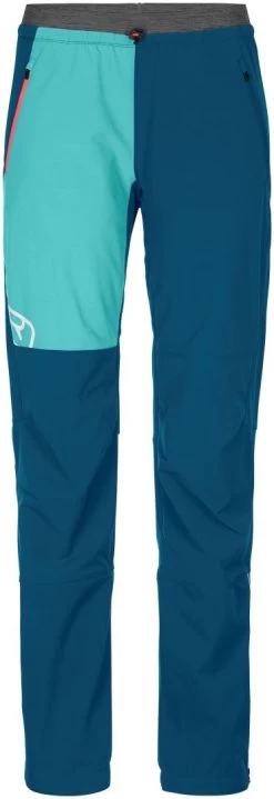 Ortovox Berrino Pants Women's -Winkel Voor Ski-uitrusting ortovox berrino pants women petrol blue 3