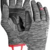 Ortovox Fleece Light Glove Women's 2 Ortovox Fleece Light Glove Women's -Winkel Voor Ski-uitrusting ortovox fleece light glove women s black steel blend l black steel blend 0 4