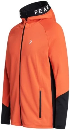 Peak Performance Rider Zip Hood -Winkel Voor Ski-uitrusting peak performance rider zip hood zeal orange black l zeal orange black 2