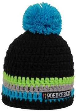 Poederbaas Beanie Short Band Stripes -Winkel Voor Ski-uitrusting poederbaas beanie short band stripes blue black green grey blue black green grey 0