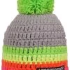 Poederbaas Beanie Short Band Stripes -Winkel Voor Ski-uitrusting poederbaas beanie short band stripes green yellow orange pink grey green yellow orange pink grey 0 1