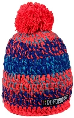 Poederbaas Beanie Short Band Stripes -Winkel Voor Ski-uitrusting poederbaas beanie short band stripes orange blue 1