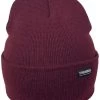 Poederbaas Burgundy Beanie -Winkel Voor Ski-uitrusting poederbaas burgundy beanie burgundy maroon 0