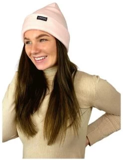 Poederbaas Traditional Beanie -Winkel Voor Ski-uitrusting poederbaas traditional beanie pink light 4
