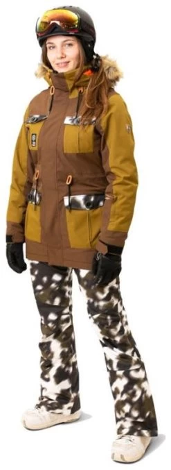 Rehall Jenny-R Snowpant Women -Winkel Voor Ski-uitrusting rehall jenny r snowpant women white camo l white camo 2