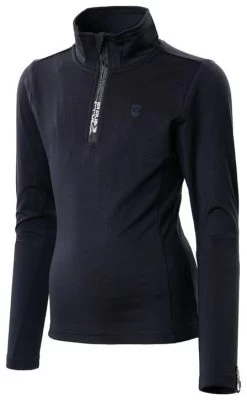 Rehall Joanna-R Basic Micro Fleece Ski-Pulli JR Girls -Winkel Voor Ski-uitrusting rehall joanna r basic micro fleece ski pulli jr girls evening blue 128 evening blue 0