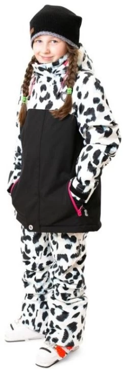 Rehall Maggy-R Snowjacket JR Girls 16 Rehall Maggy-R Snowjacket JR Girls -Winkel Voor Ski-uitrusting rehall maggy r snowjacket jr girls white leopard 128 white leopard 2