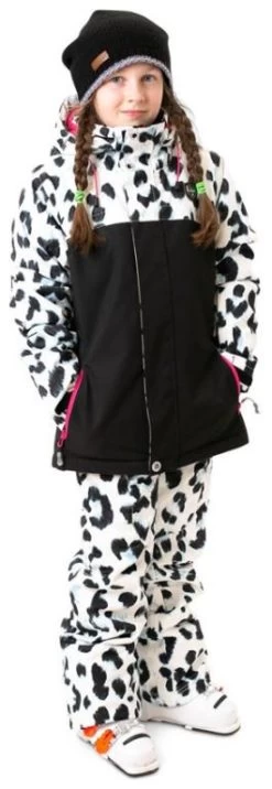 Rehall Maggy-R Snowjacket JR Girls 17 Rehall Maggy-R Snowjacket JR Girls -Winkel Voor Ski-uitrusting rehall maggy r snowjacket jr girls white leopard 128 white leopard 3