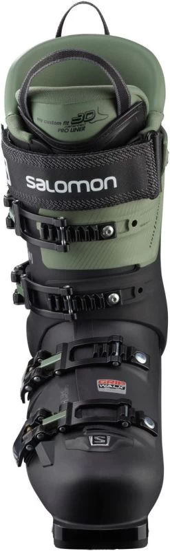 Salomon S/Max 120 GW -Winkel Voor Ski-uitrusting salomon s max 120 gw black oil green silver 24 24 5 38 38 5 eur black oil green silver 3