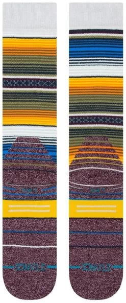 Stance Curren Snow -Winkel Voor Ski-uitrusting stance curren snow grey 2 1