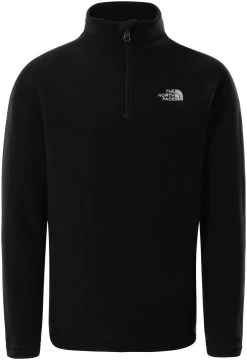 The North Face Glacier 1/4 Zip Youth -Winkel Voor Ski-uitrusting the north face glacier 1 4 zip youth tnf black tnf black tnf white 4