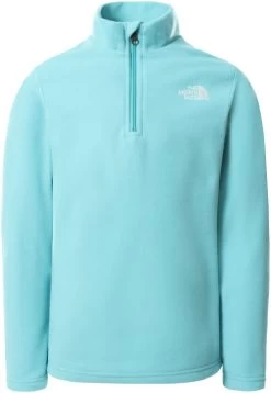 The North Face Glacier 1/4 Zip Youth -Winkel Voor Ski-uitrusting the north face glacier 1 4 zip youth transantartic blue 2